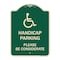 Signmission Handicap Parking Please Considerate Heavy-Gauge Aluminum Architectural Sign, 24" x 18", G-1824-23921 A-DES-G-1824-23921 - alternate 1